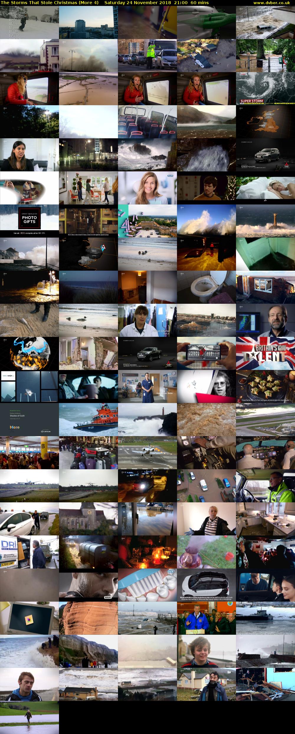 The Storms That Stole Christmas (More 4) Saturday 24 November 2018 21:00 - 22:00