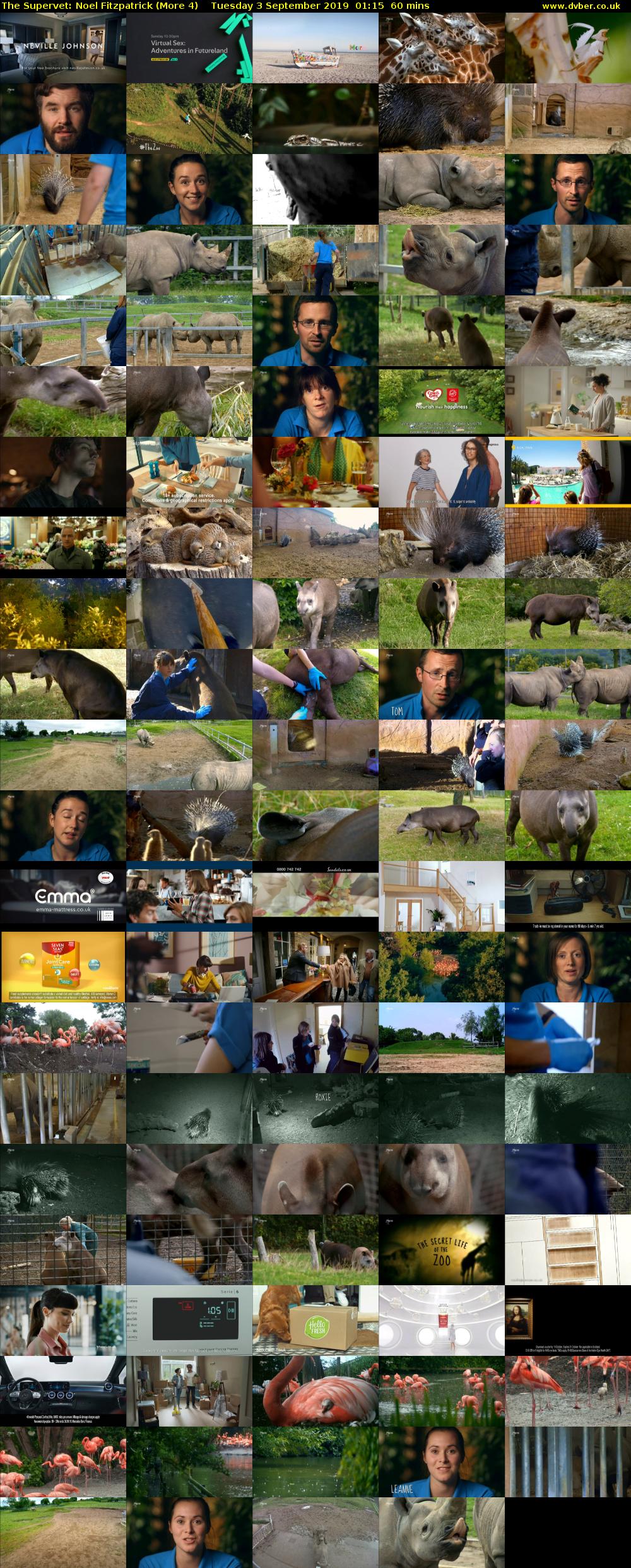 The Supervet: Noel Fitzpatrick (More 4) Tuesday 3 September 2019 01:15 - 02:15
