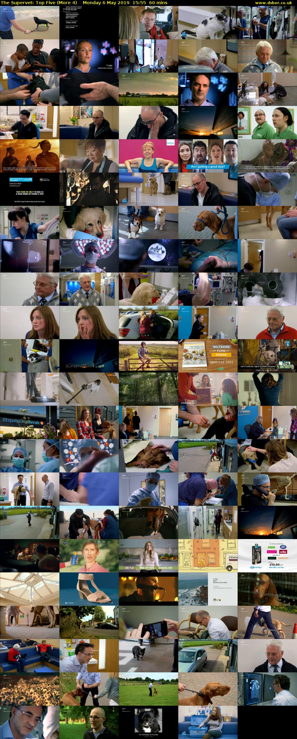 The Supervet: Top Five (More 4) Monday 6 May 2019 15:55 - 16:55