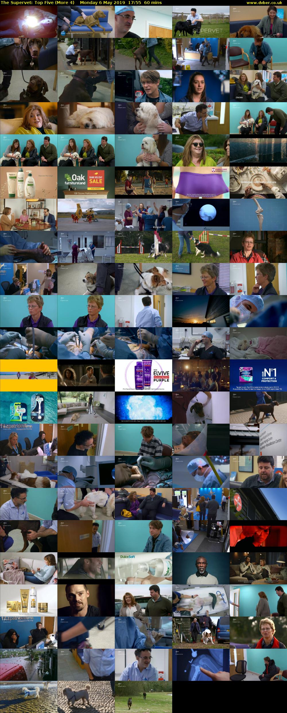 The Supervet: Top Five (More 4) Monday 6 May 2019 17:55 - 18:55