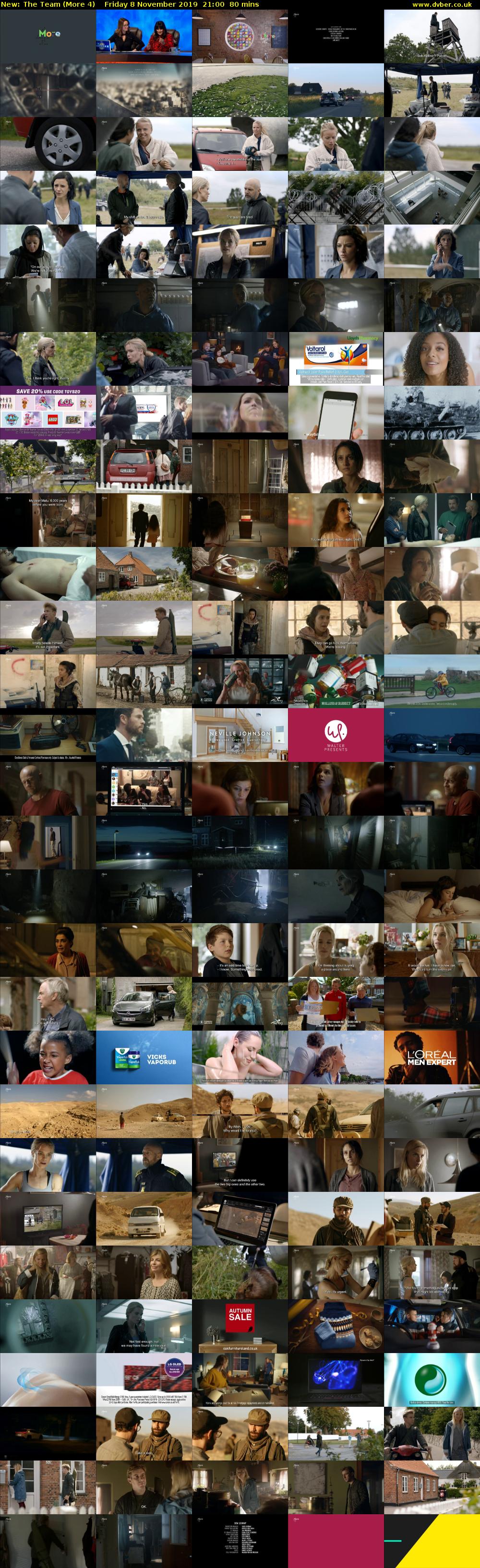 The Team (More 4) Friday 8 November 2019 21:00 - 22:20