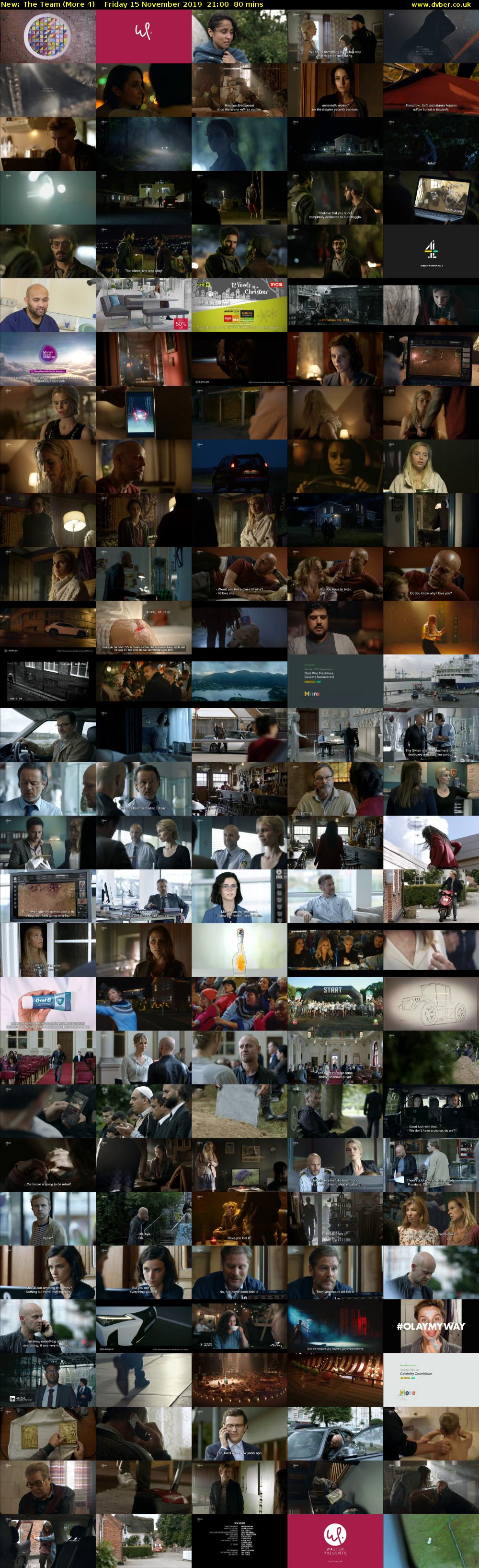 The Team (More 4) Friday 15 November 2019 21:00 - 22:20