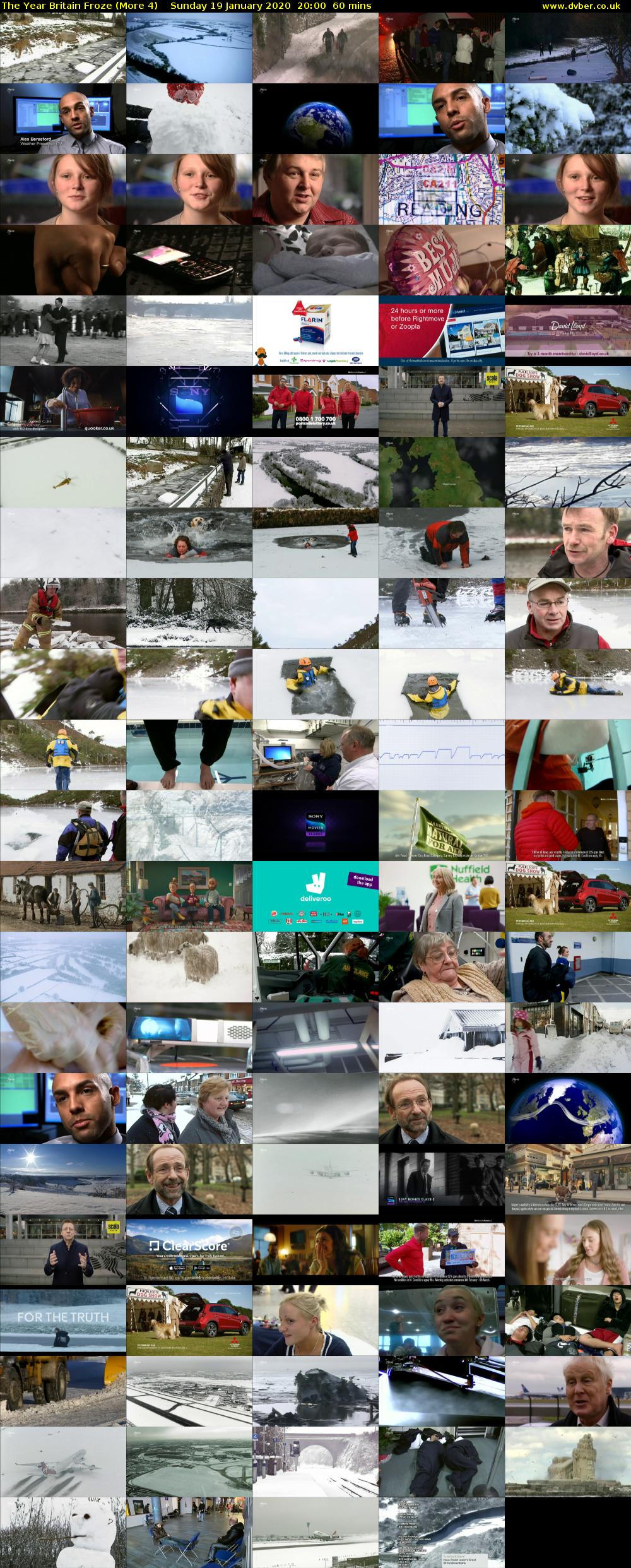 The Year Britain Froze (More 4) Sunday 19 January 2020 20:00 - 21:00