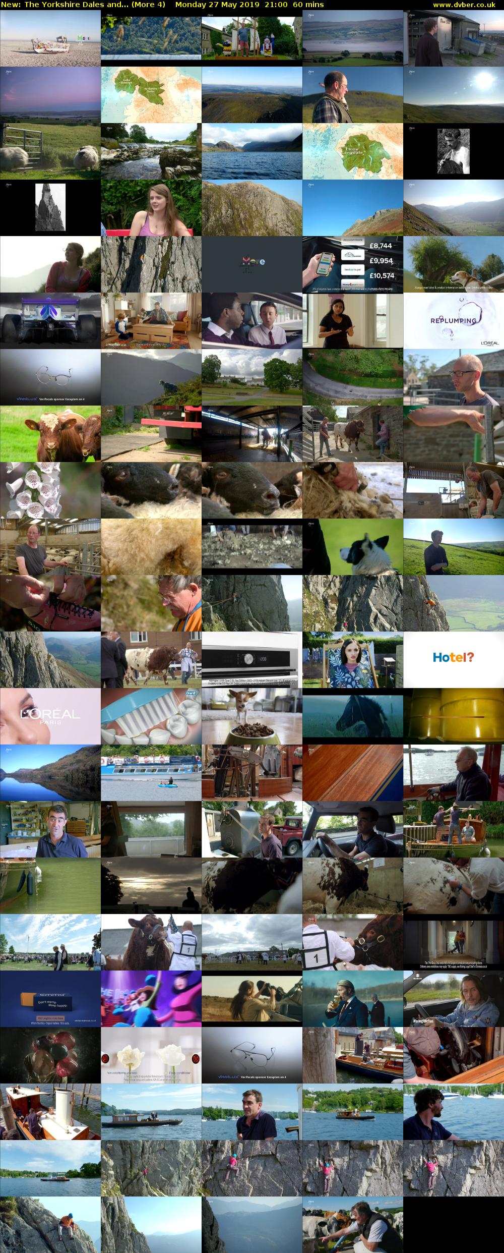 The Yorkshire Dales and... (More 4) Monday 27 May 2019 21:00 - 22:00