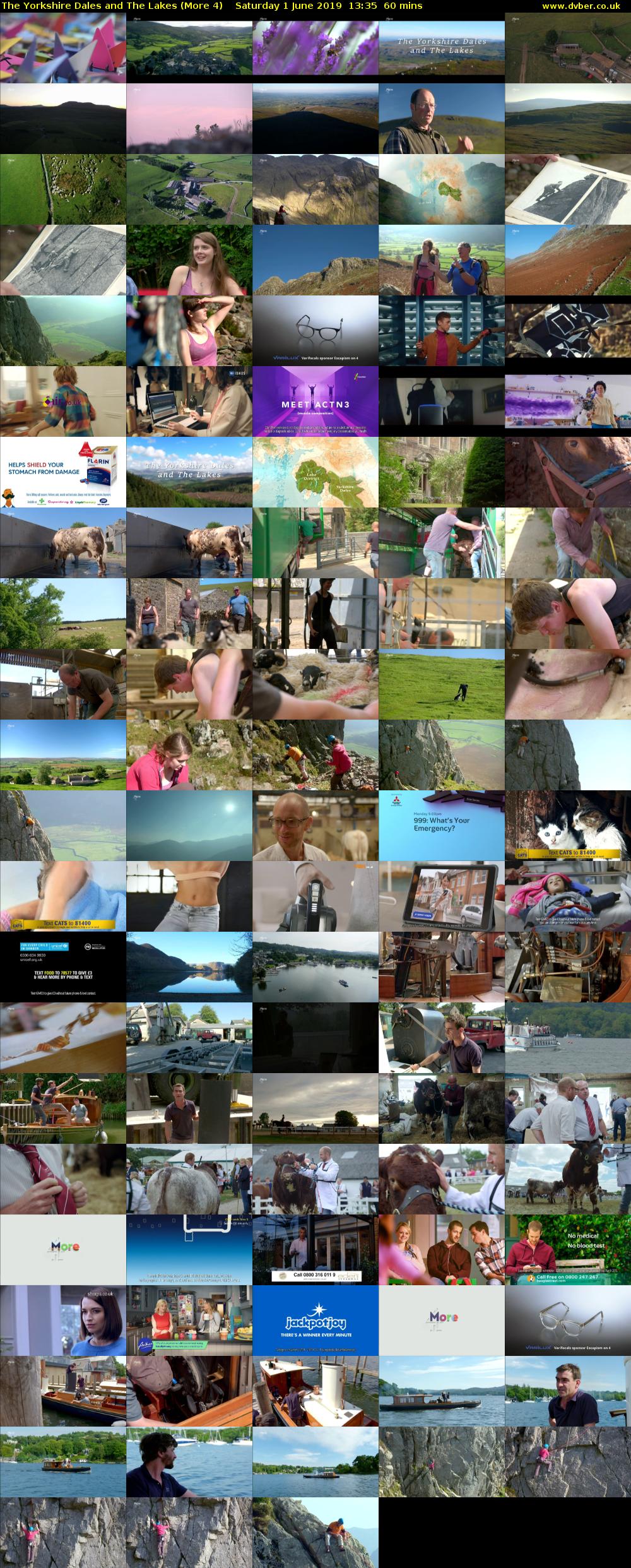 The Yorkshire Dales and The Lakes (More 4) Saturday 1 June 2019 13:35 - 14:35