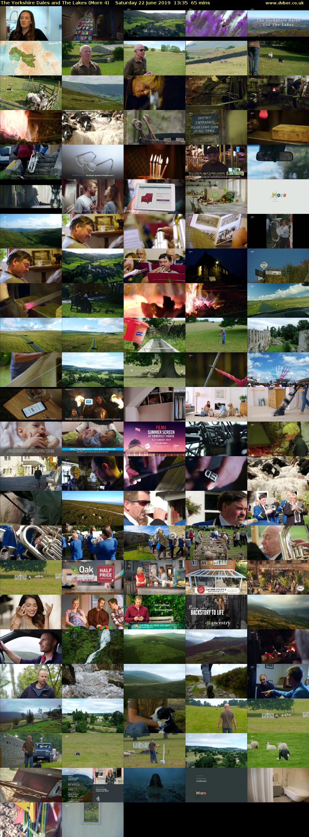 The Yorkshire Dales and The Lakes (More 4) Saturday 22 June 2019 13:35 - 14:40
