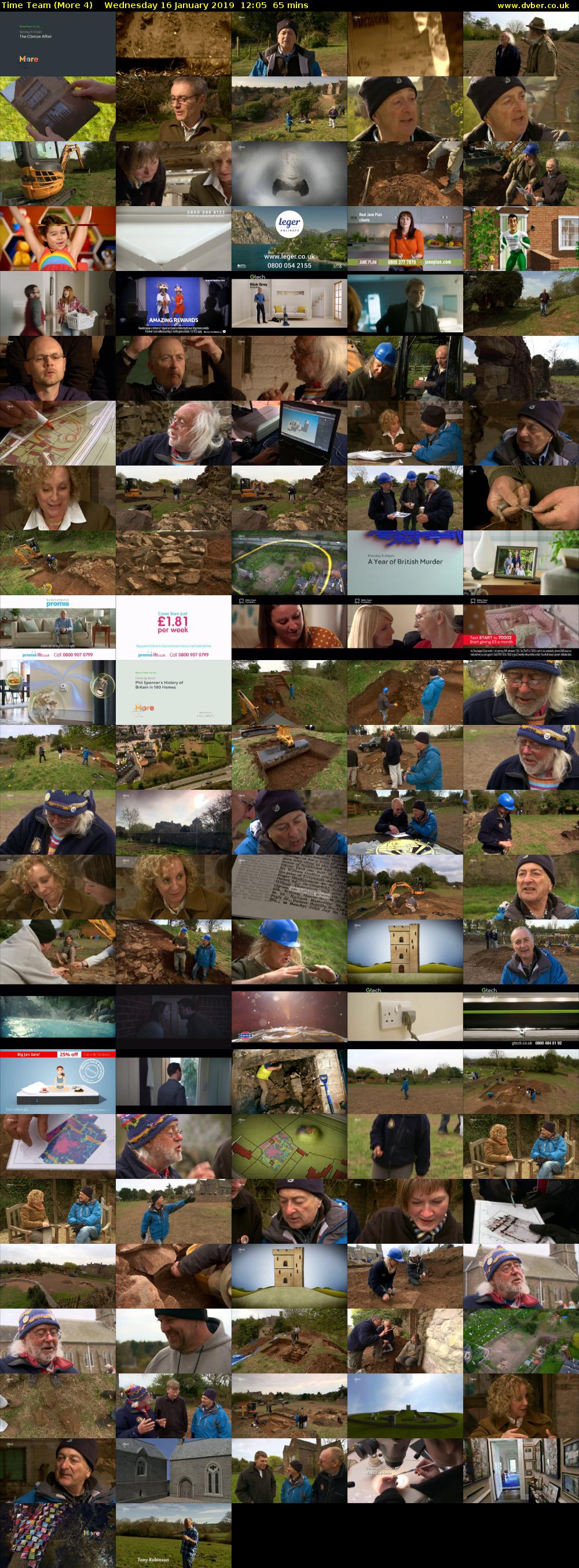 Time Team (More 4) Wednesday 16 January 2019 12:05 - 13:10