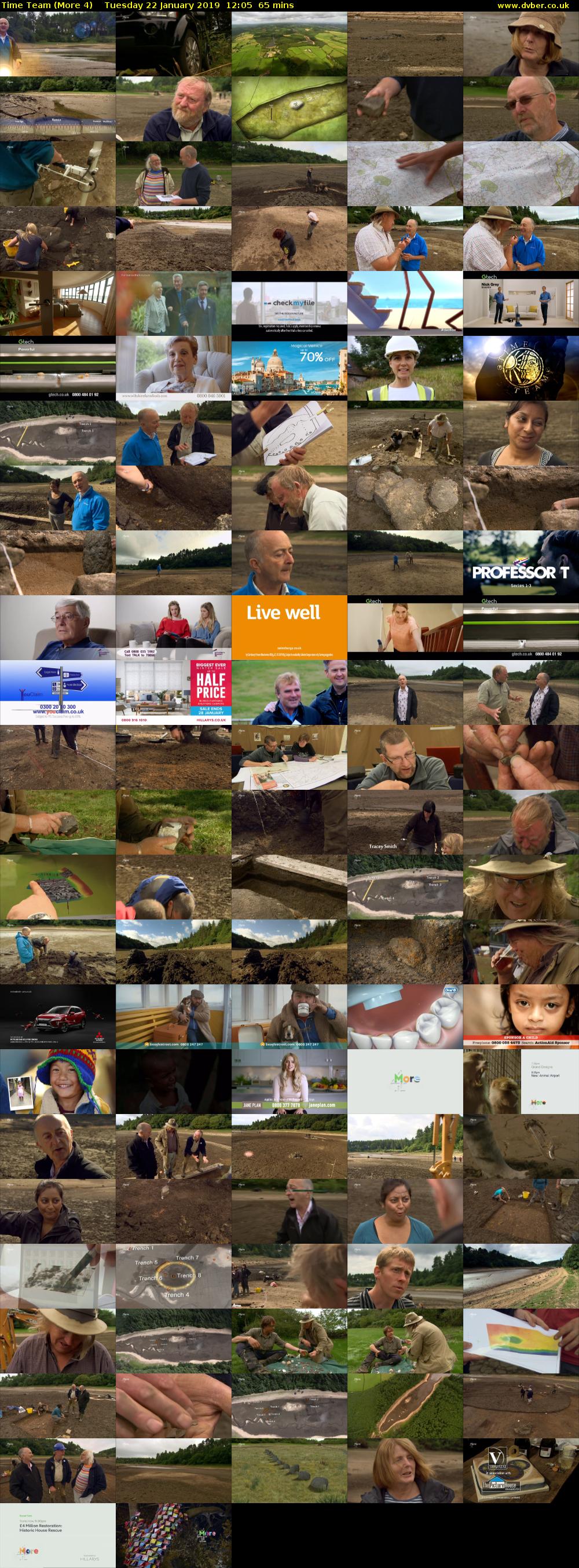 Time Team (More 4) Tuesday 22 January 2019 12:05 - 13:10