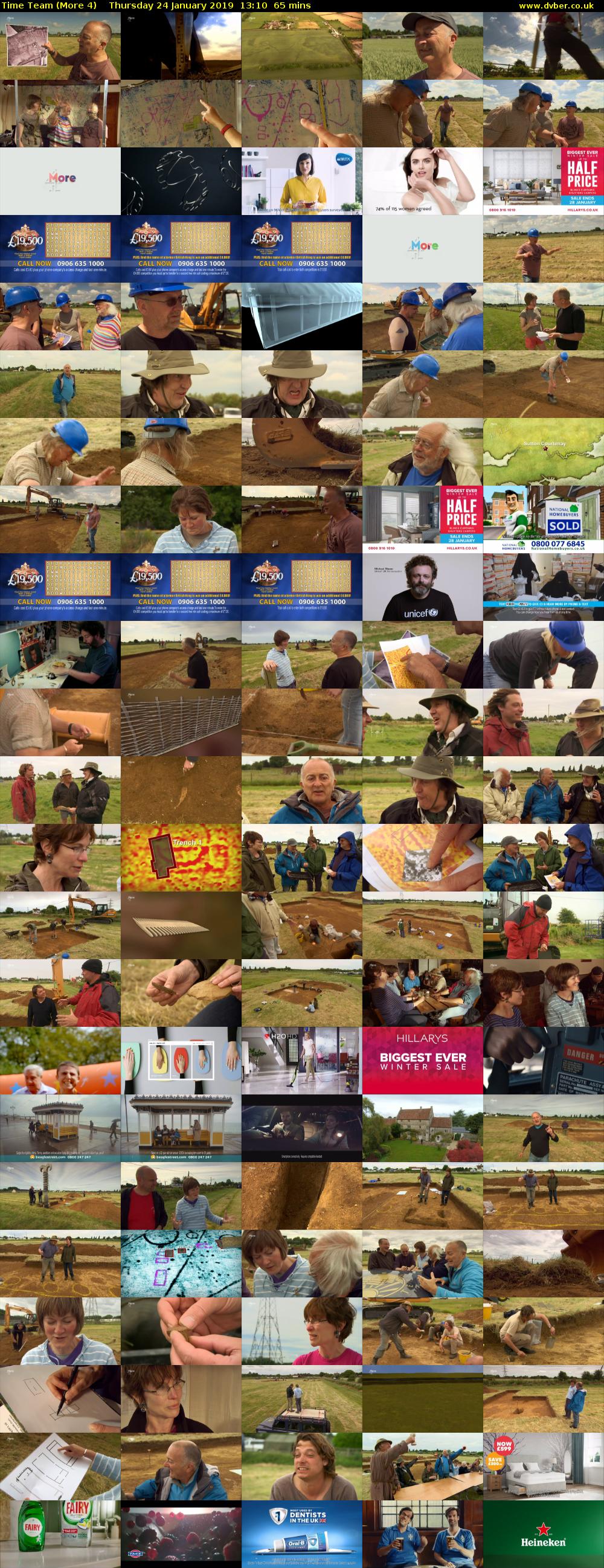 Time Team (More 4) Thursday 24 January 2019 13:10 - 14:15