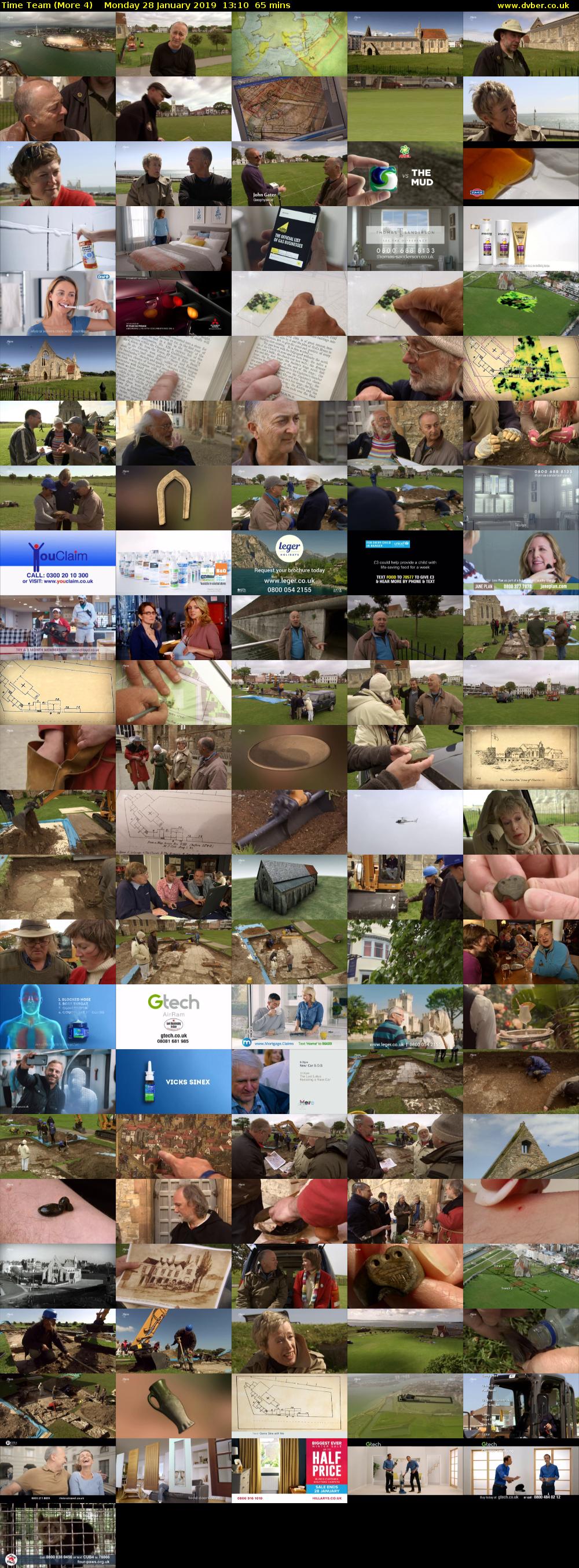 Time Team (More 4) Monday 28 January 2019 13:10 - 14:15