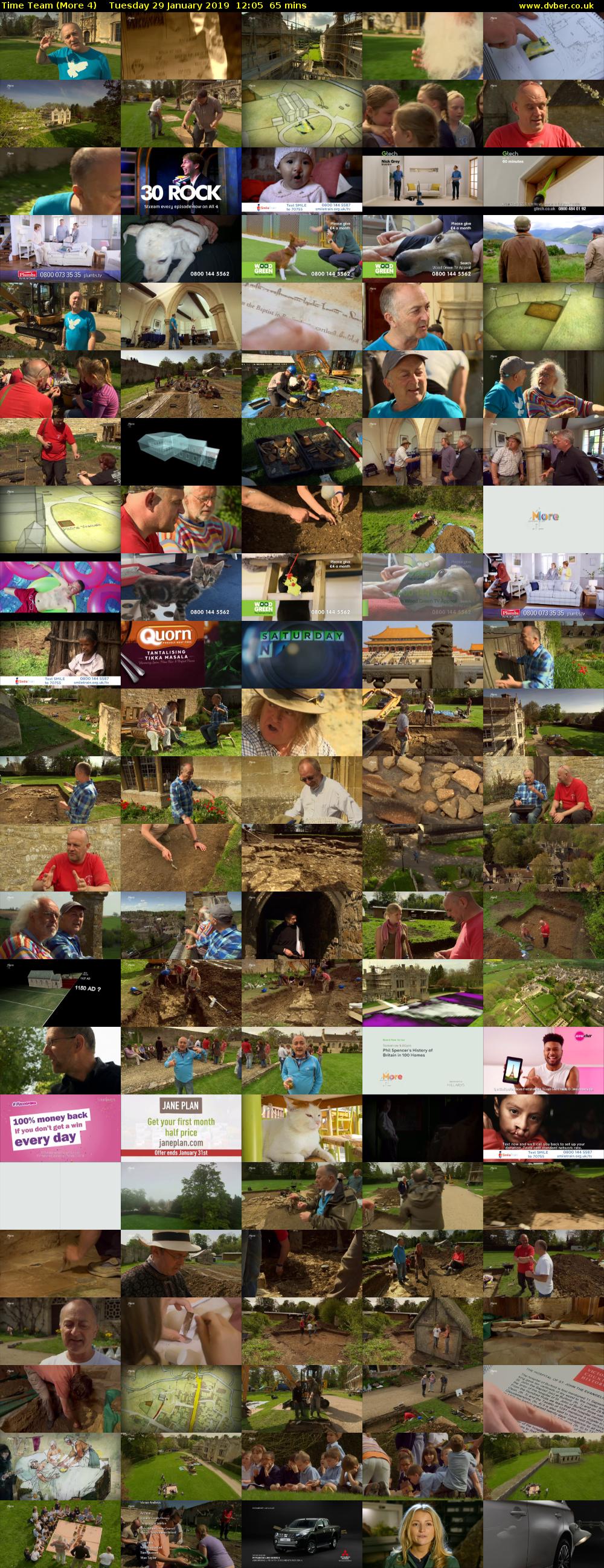 Time Team (More 4) Tuesday 29 January 2019 12:05 - 13:10