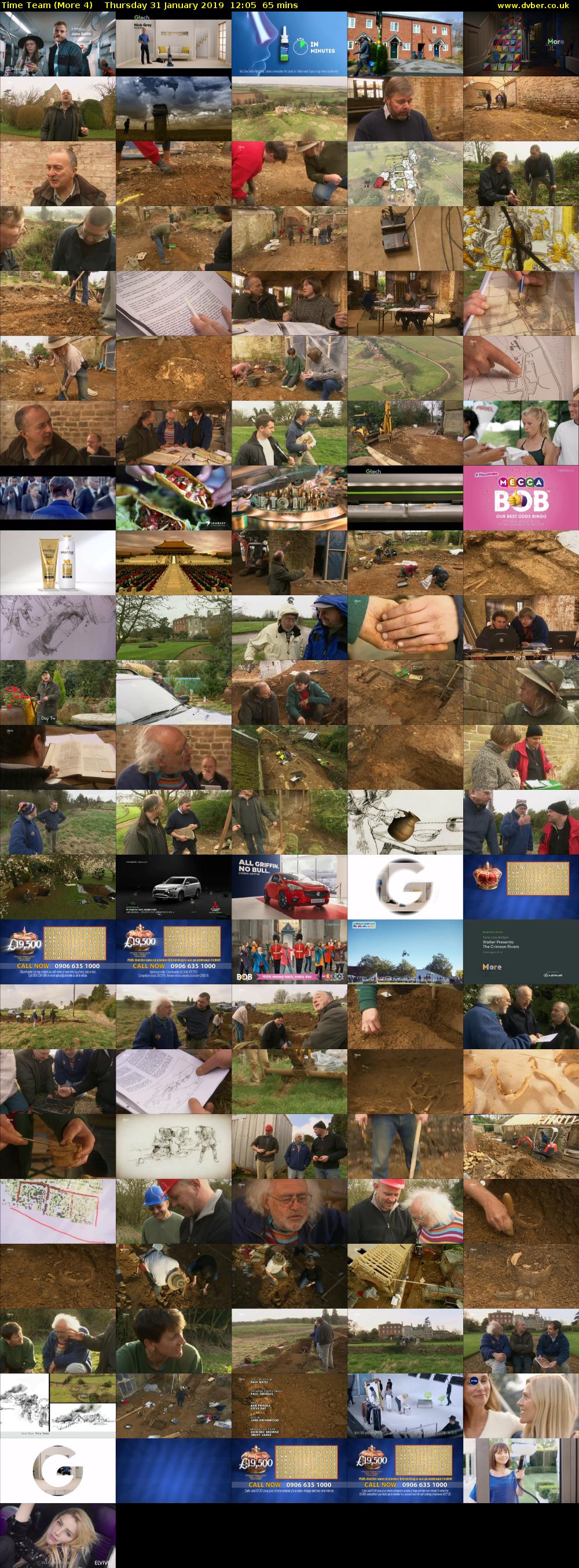 Time Team (More 4) Thursday 31 January 2019 12:05 - 13:10