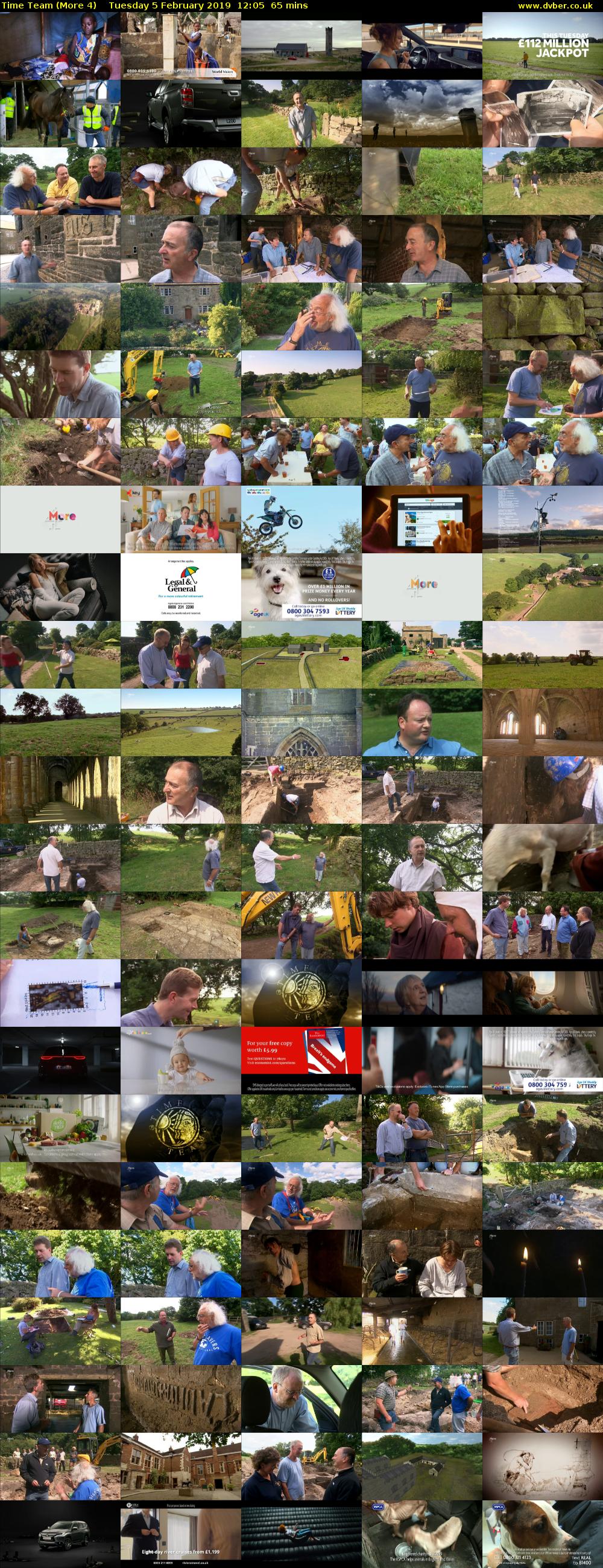 Time Team (More 4) Tuesday 5 February 2019 12:05 - 13:10