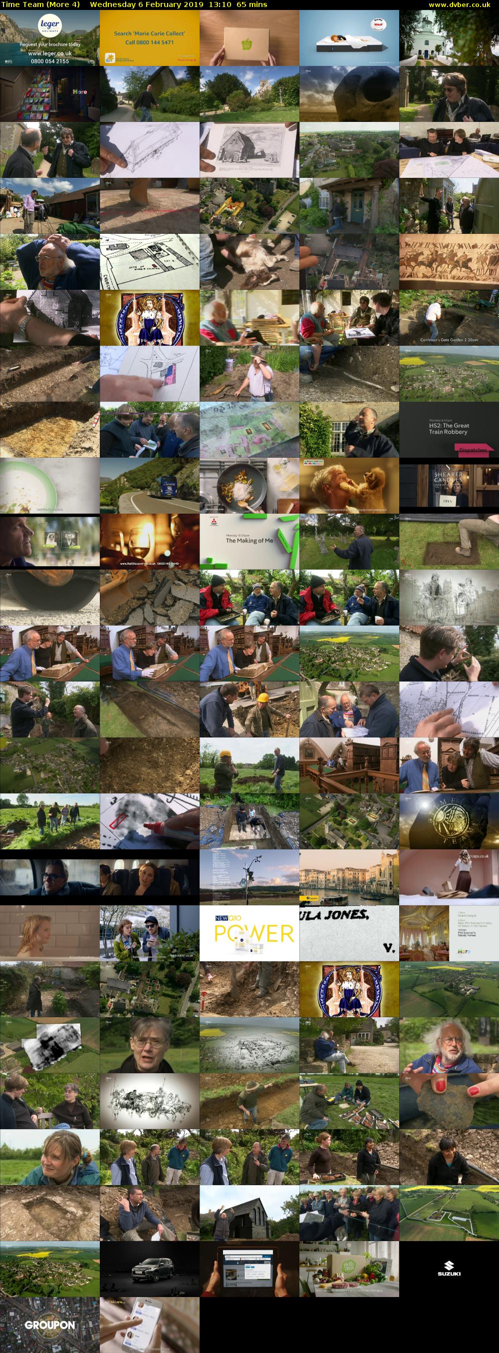 Time Team (More 4) Wednesday 6 February 2019 13:10 - 14:15