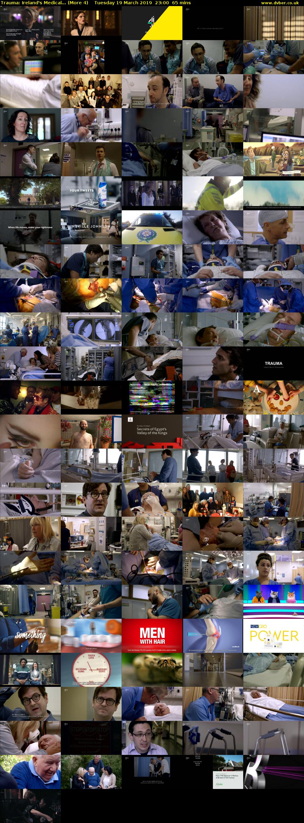Trauma: Ireland's Medical... (More 4) Tuesday 19 March 2019 23:00 - 00:05