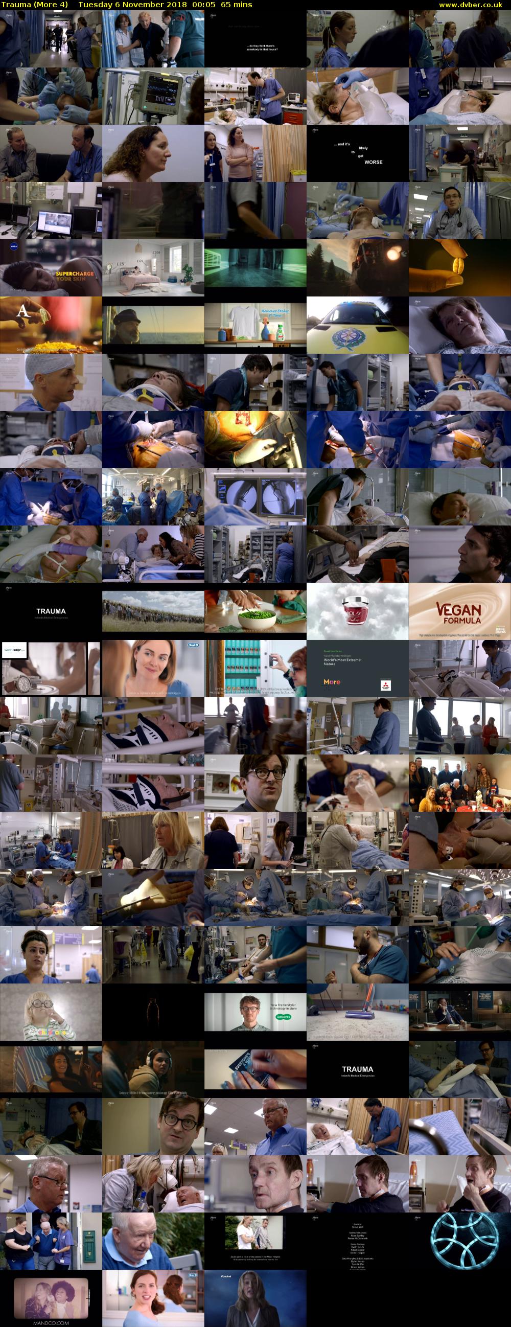 Trauma (More 4) Tuesday 6 November 2018 00:05 - 01:10