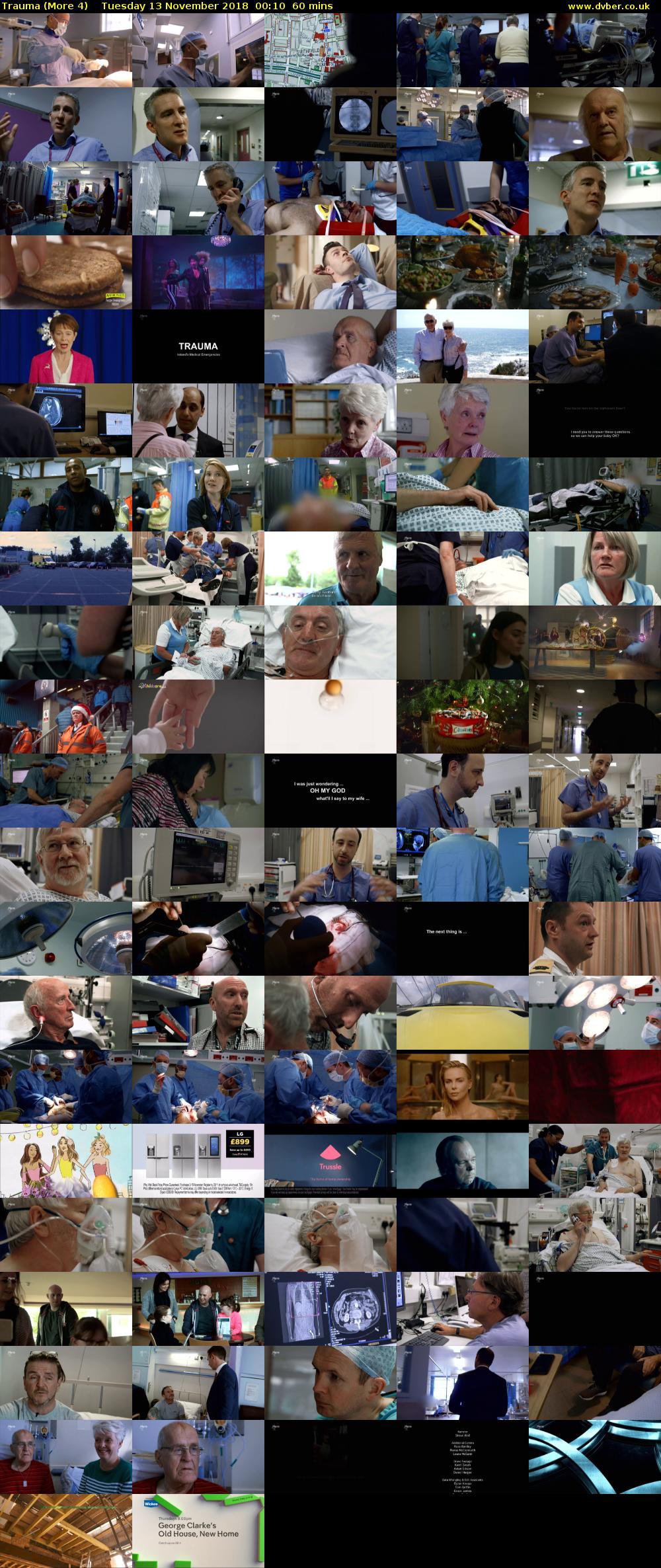 Trauma (More 4) Tuesday 13 November 2018 00:10 - 01:10