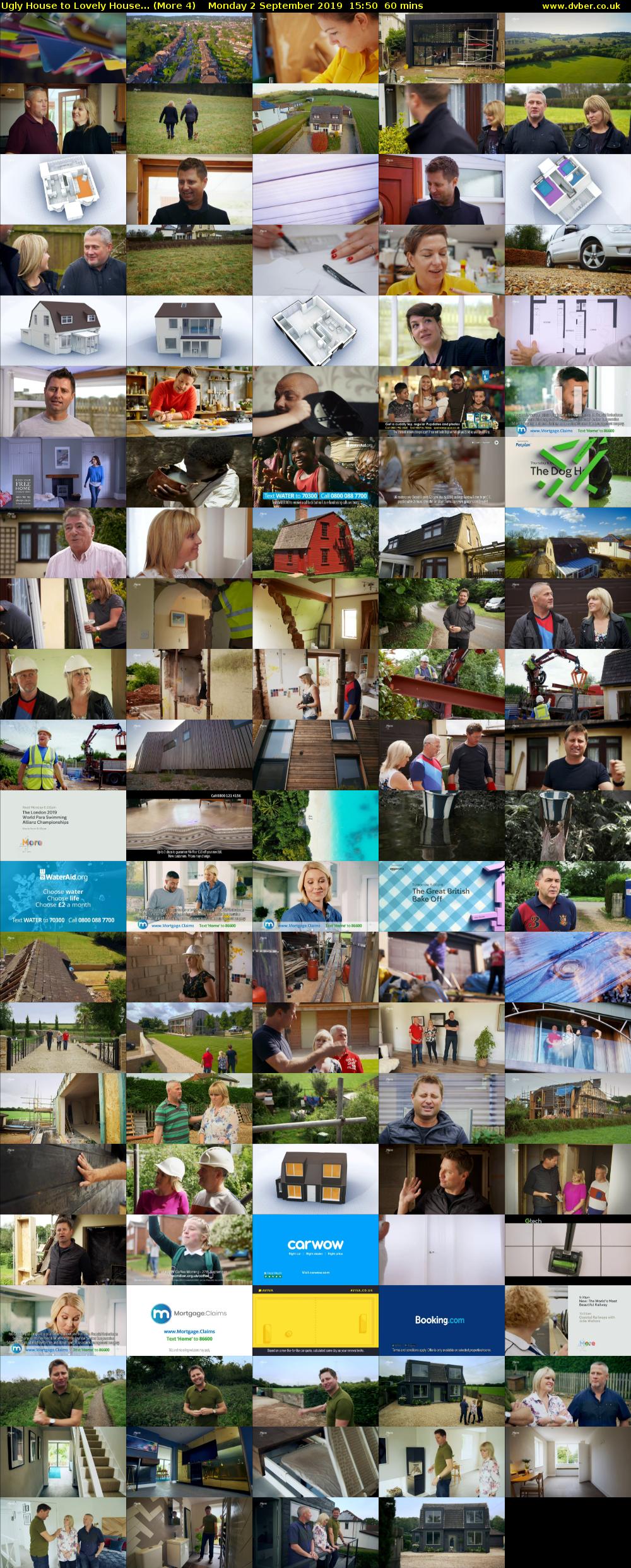 Ugly House to Lovely House... (More 4) Monday 2 September 2019 15:50 - 16:50