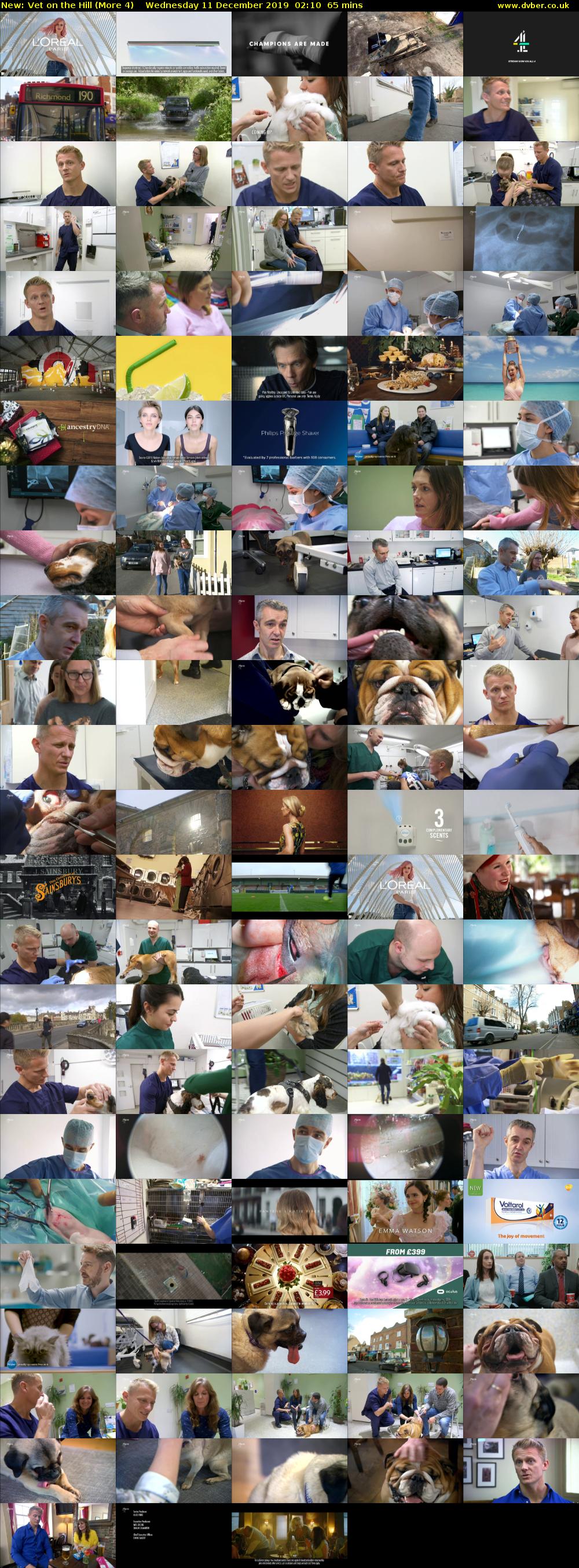 Vet on the Hill (More 4) Wednesday 11 December 2019 02:10 - 03:15
