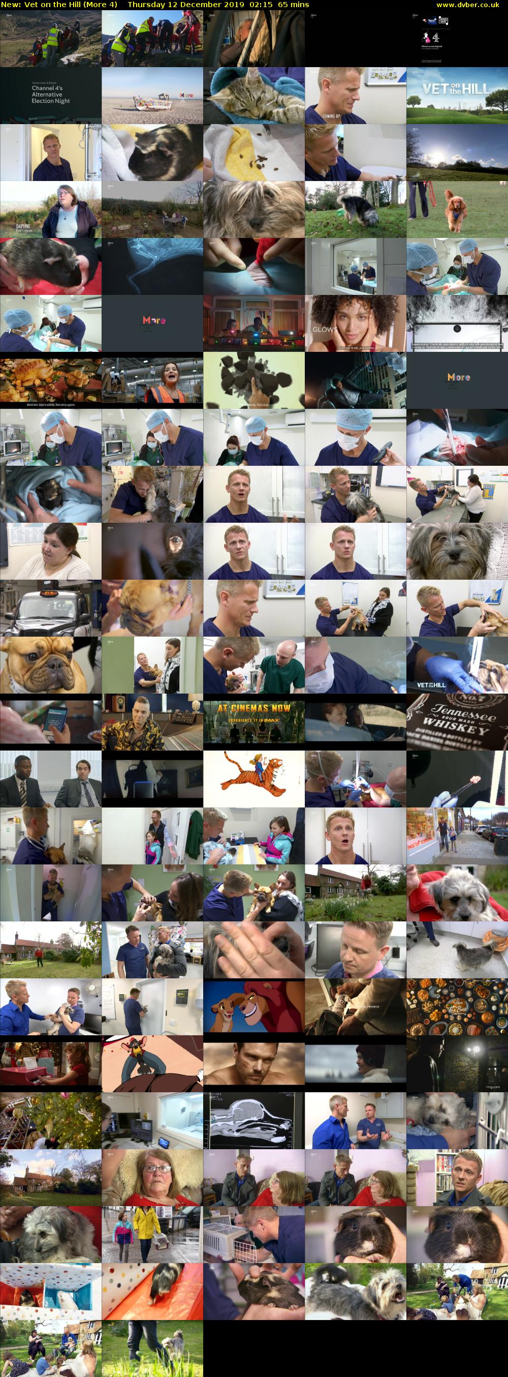 Vet on the Hill (More 4) Thursday 12 December 2019 02:15 - 03:20