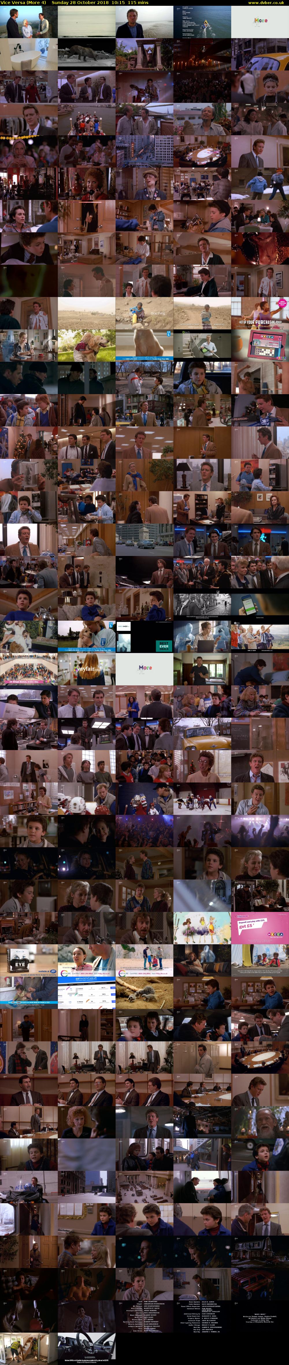 Vice Versa (More 4) Sunday 28 October 2018 10:15 - 12:10