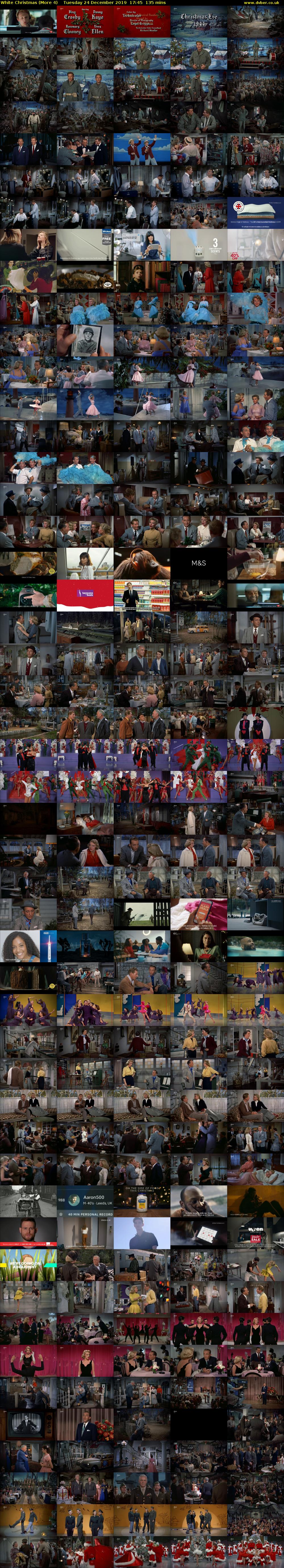 White Christmas (More 4) Tuesday 24 December 2019 17:45 - 20:00