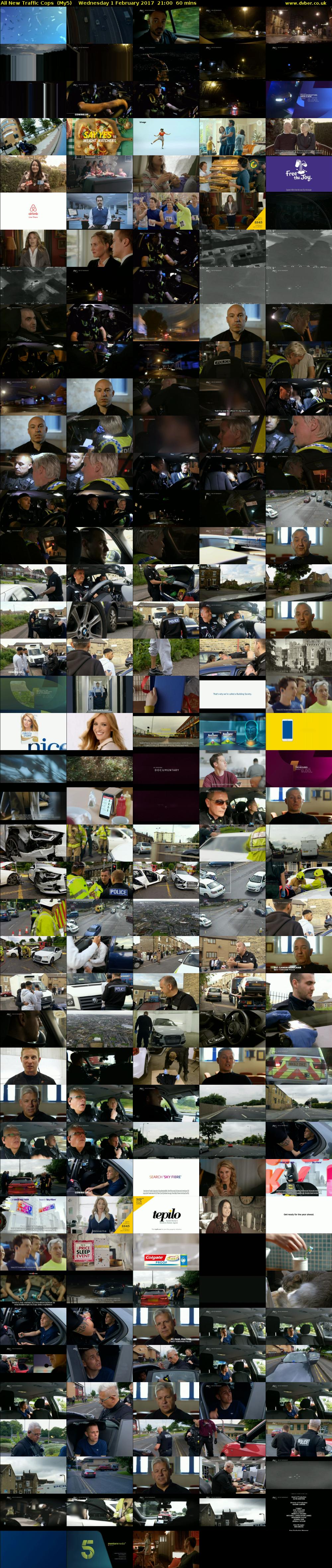 All New Traffic Cops  (My5) Wednesday 1 February 2017 21:00 - 22:00