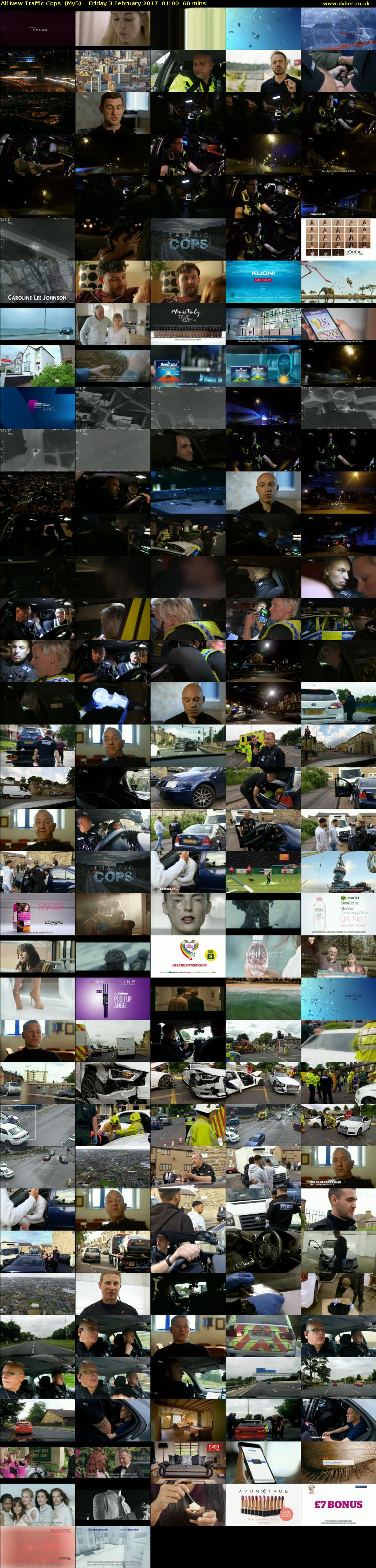 All New Traffic Cops  (My5) Friday 3 February 2017 01:00 - 02:00