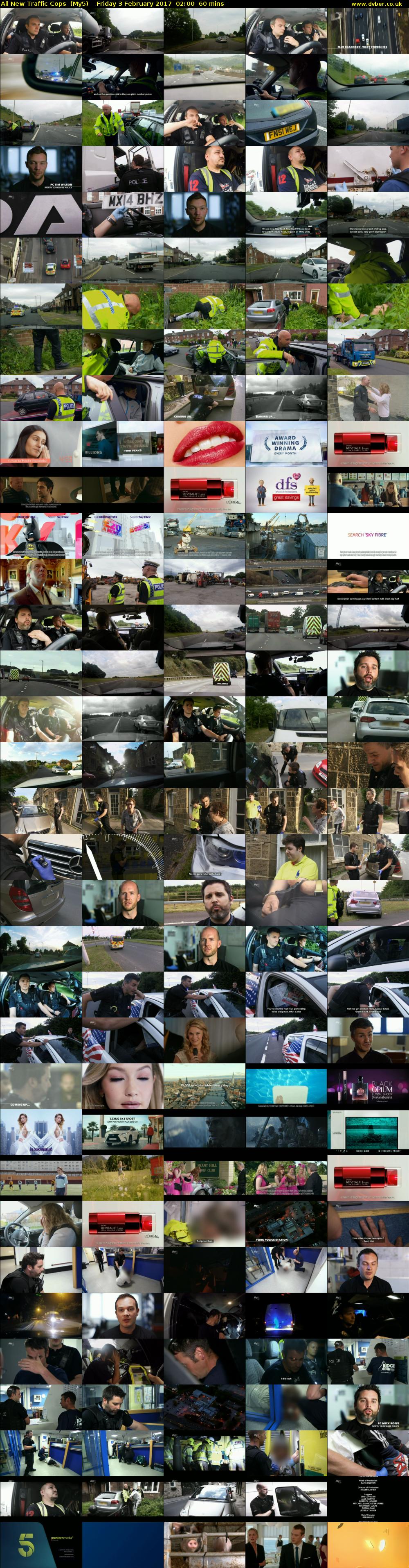 All New Traffic Cops  (My5) Friday 3 February 2017 02:00 - 03:00