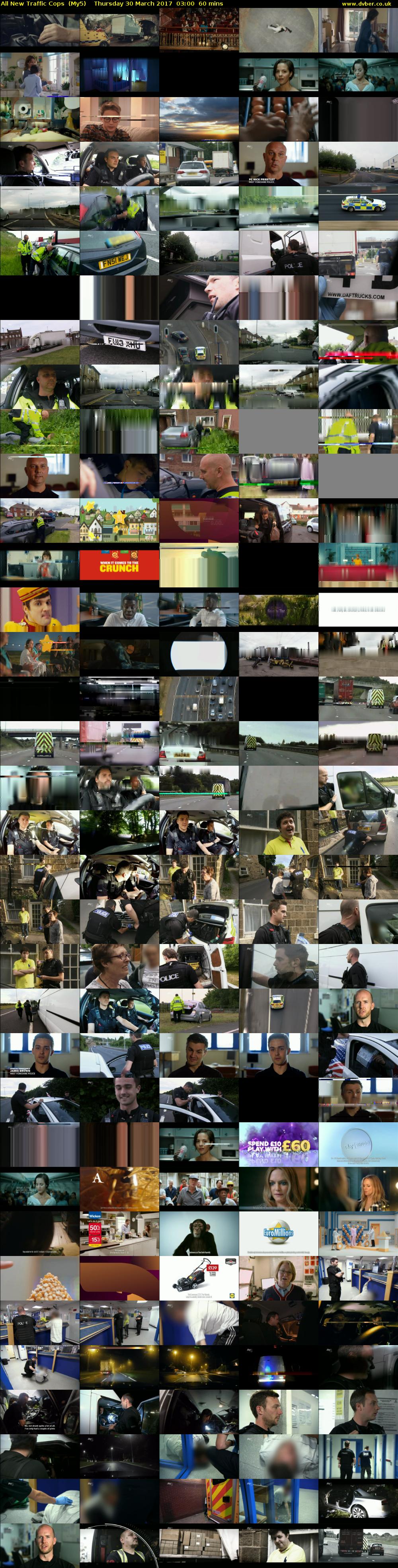 All New Traffic Cops  (My5) Thursday 30 March 2017 03:00 - 04:00