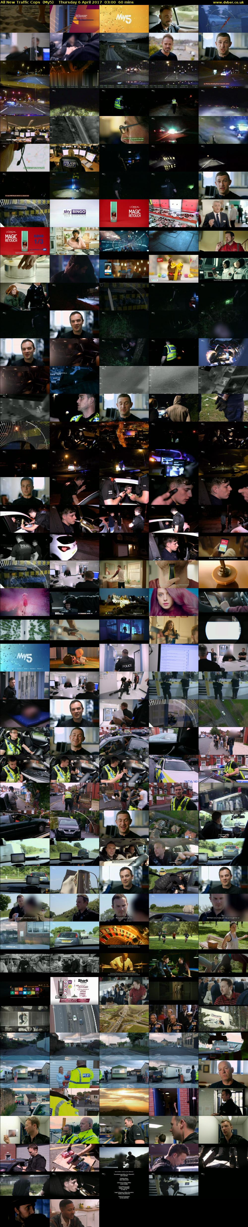 All New Traffic Cops  (My5) Thursday 6 April 2017 03:00 - 04:00