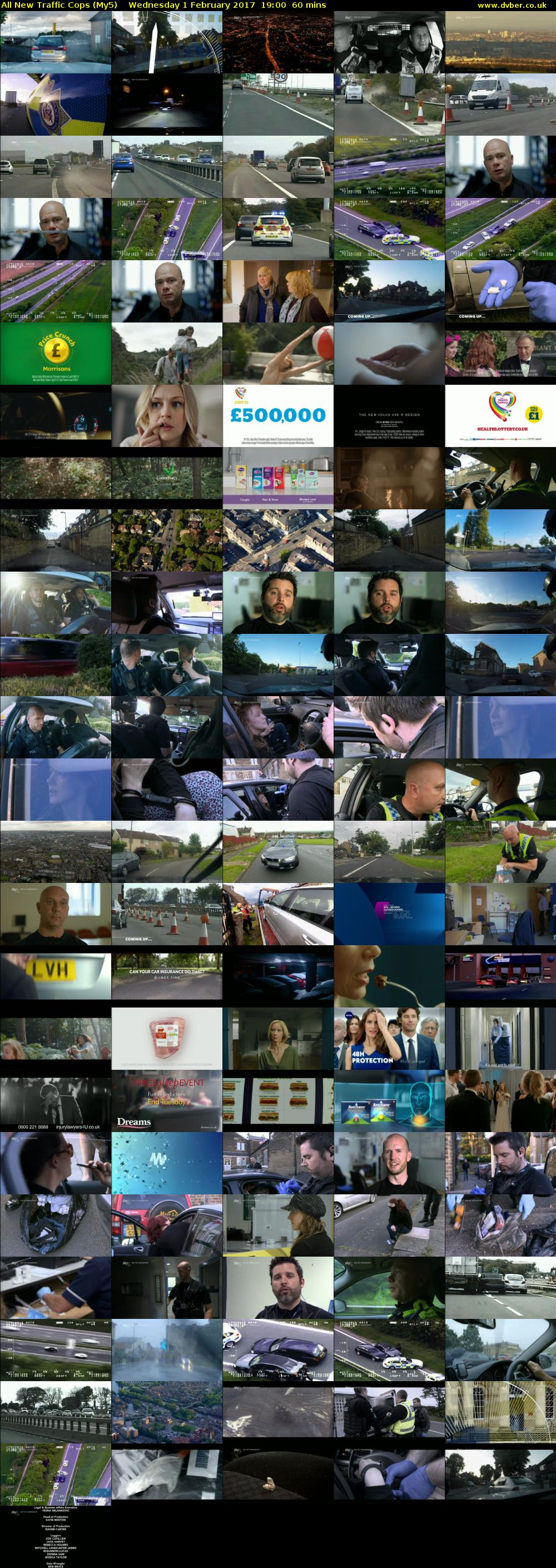 All New Traffic Cops (My5) Wednesday 1 February 2017 19:00 - 20:00