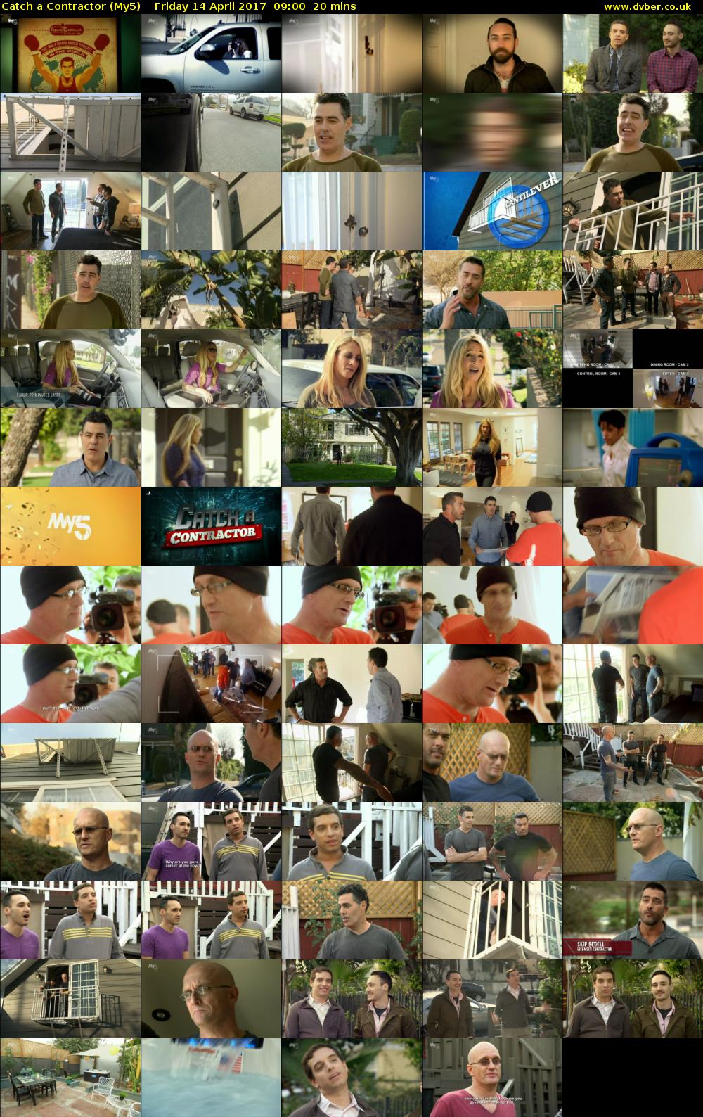 Catch a Contractor (My5) Friday 14 April 2017 09:00 - 09:20