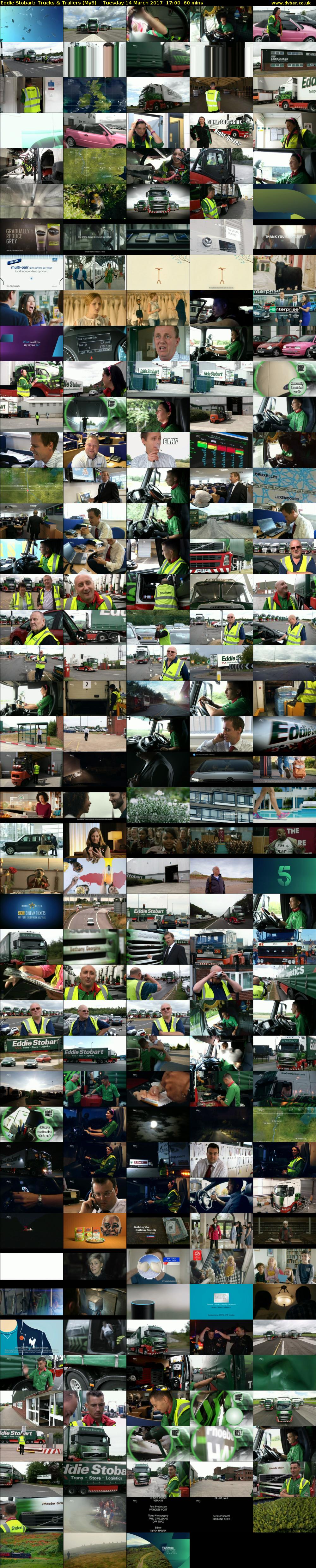 Eddie Stobart: Trucks & Trailers (My5) Tuesday 14 March 2017 17:00 - 18:00