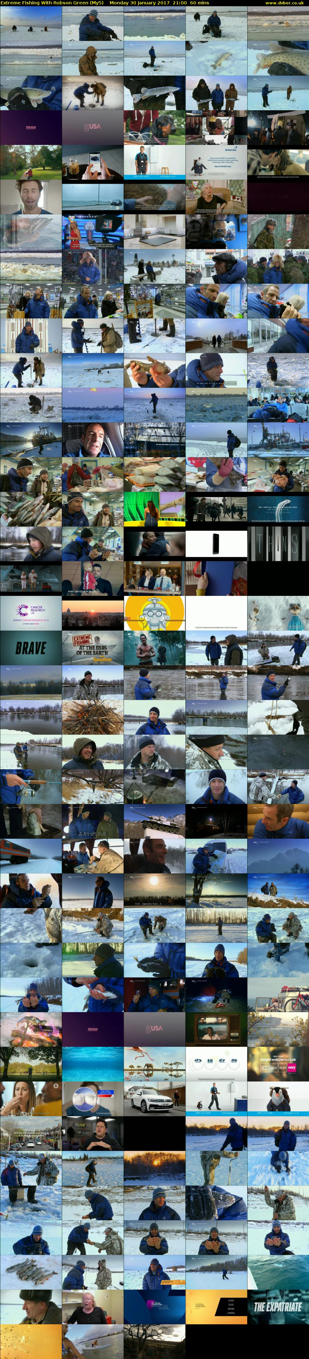 Extreme Fishing With Robson Green (My5) Monday 30 January 2017 21:00 - 22:00