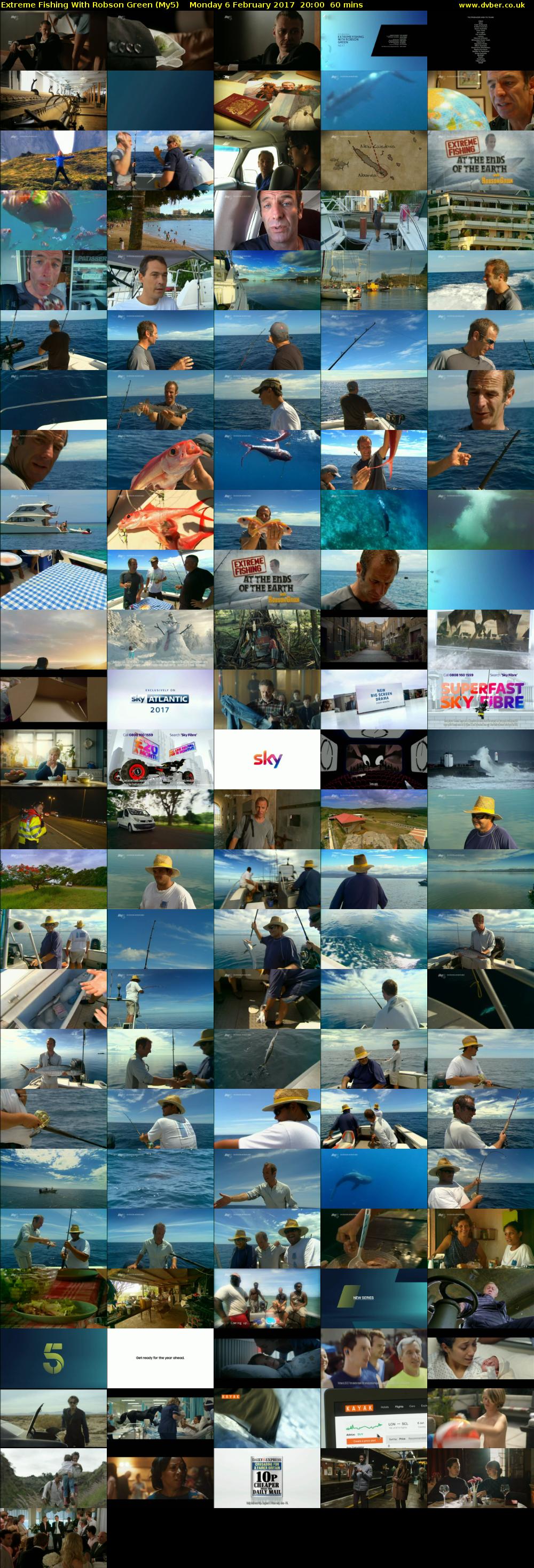 Extreme Fishing With Robson Green (My5) Monday 6 February 2017 20:00 - 21:00