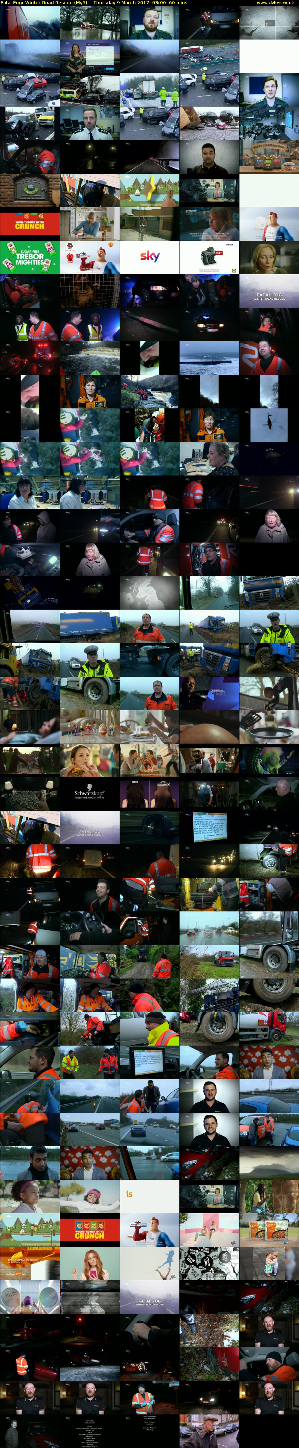 Fatal Fog: Winter Road Rescue (My5) Thursday 9 March 2017 03:00 - 04:00