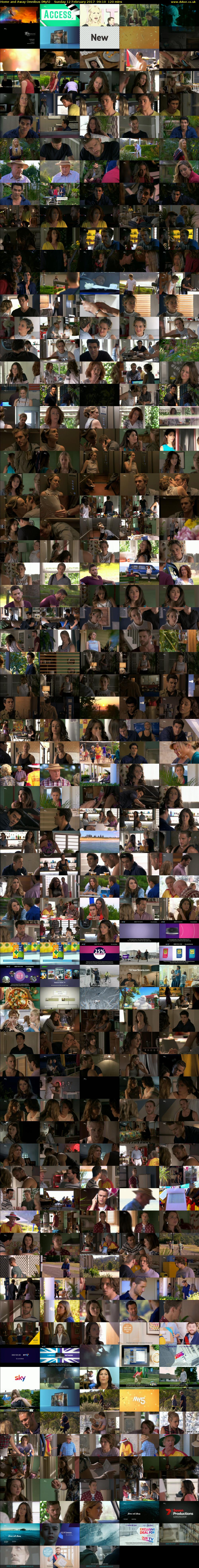 Home and Away Omnibus (My5) Sunday 12 February 2017 09:10 - 11:10