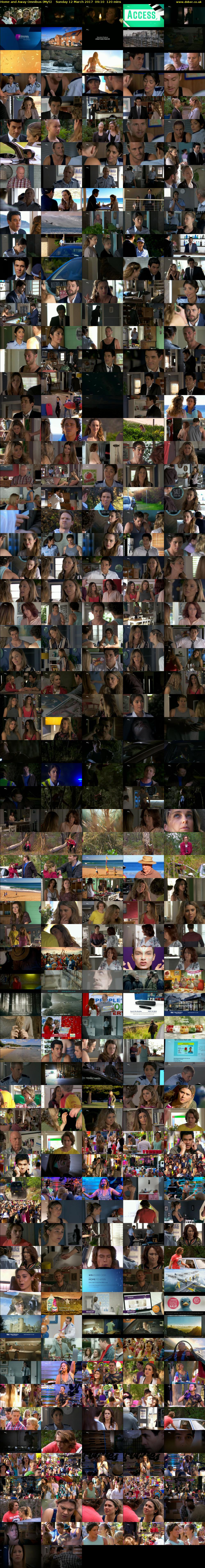 Home and Away Omnibus (My5) Sunday 12 March 2017 09:10 - 11:10