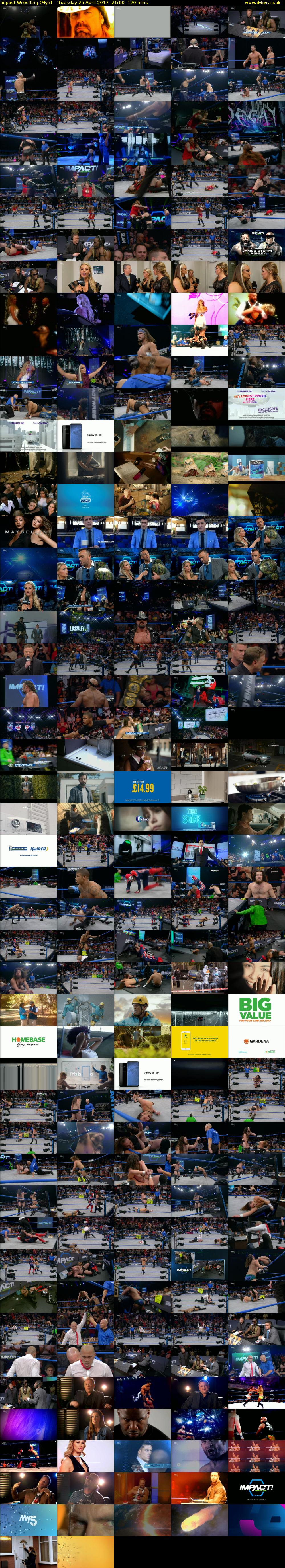 Impact Wrestling (My5) Tuesday 25 April 2017 21:00 - 23:00