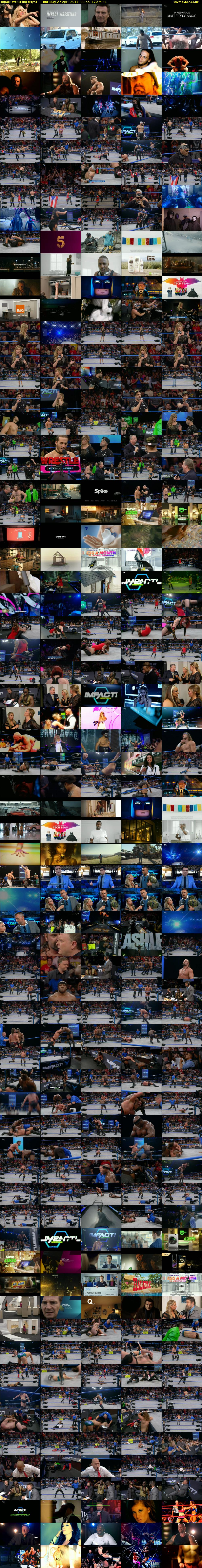 Impact Wrestling (My5) Thursday 27 April 2017 00:55 - 02:55