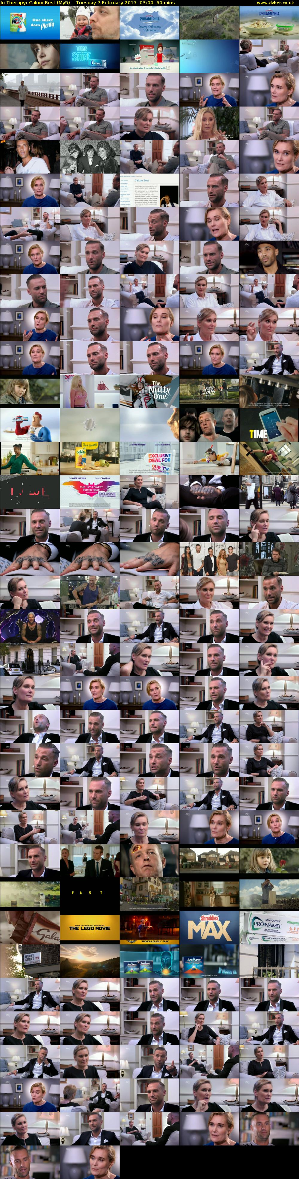 In Therapy: Calum Best (My5) Tuesday 7 February 2017 03:00 - 04:00