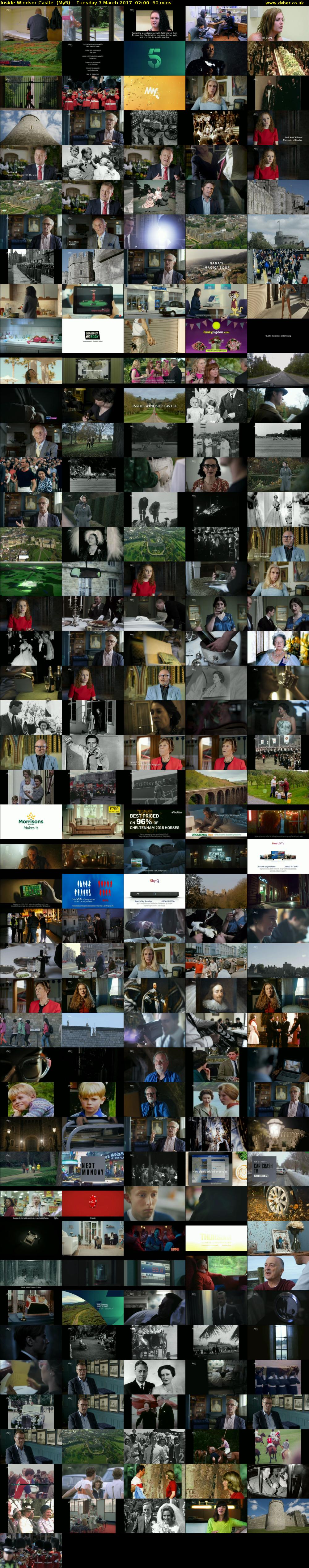 Inside Windsor Castle  (My5) Tuesday 7 March 2017 02:00 - 03:00