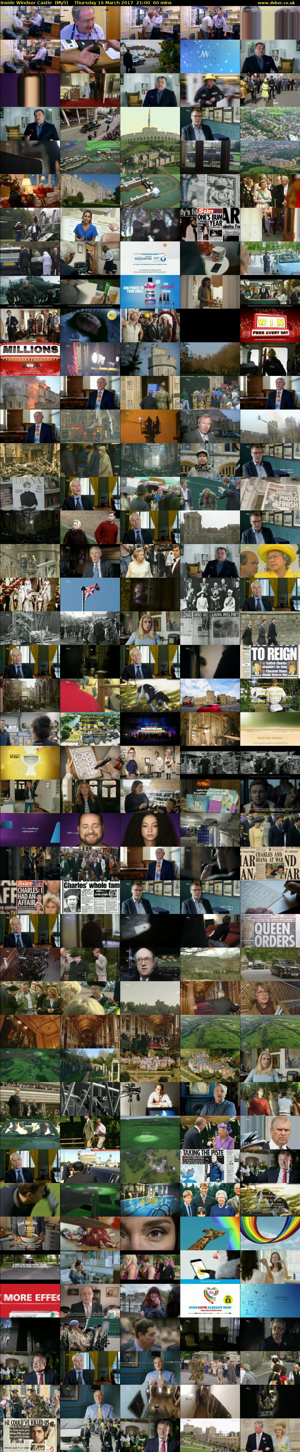 Inside Windsor Castle  (My5) Thursday 16 March 2017 21:00 - 22:00