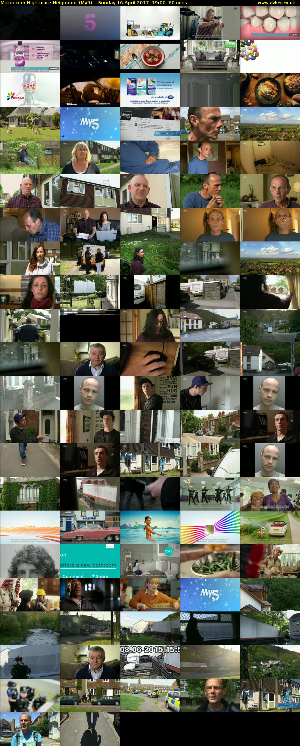 Murdered: Nightmare Neighbour (My5) Sunday 16 April 2017 19:00 - 20:00