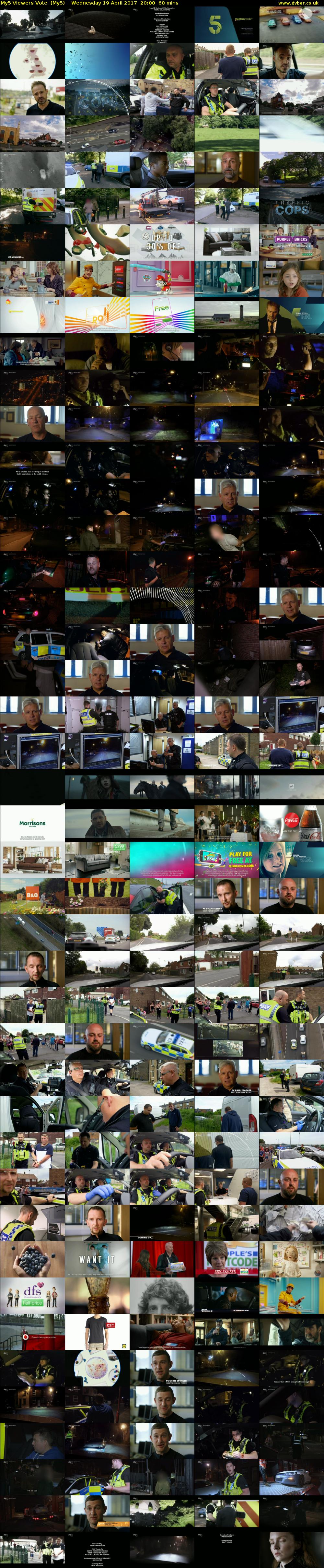 My5 Viewers Vote  (My5) Wednesday 19 April 2017 20:00 - 21:00