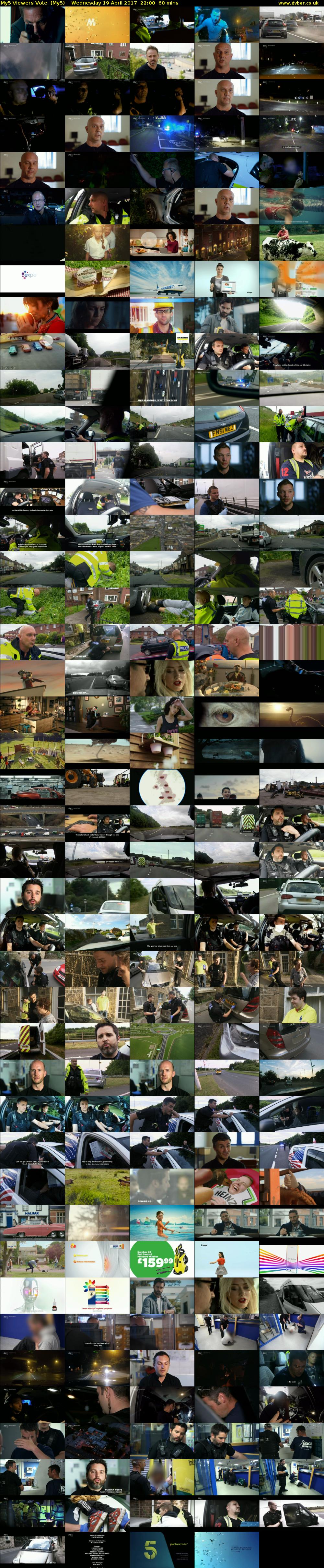 My5 Viewers Vote  (My5) Wednesday 19 April 2017 22:00 - 23:00