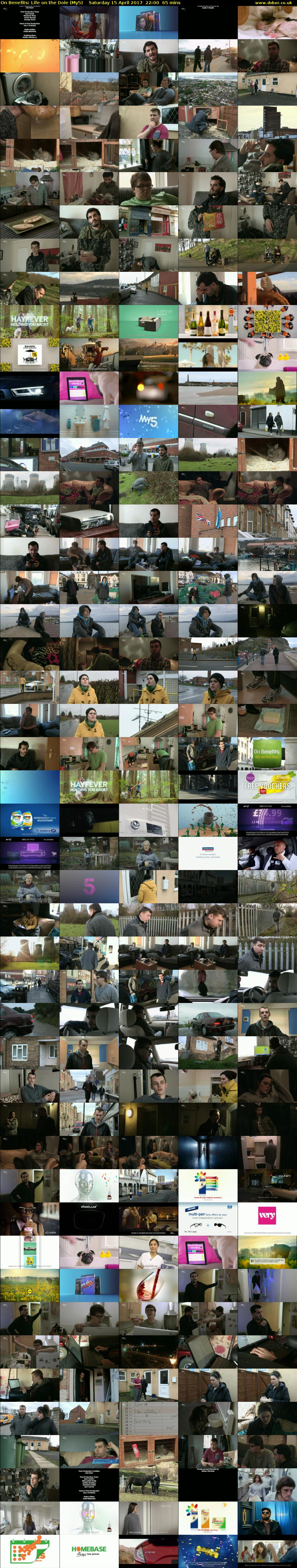 On Benefits: Life on the Dole (My5) Saturday 15 April 2017 22:00 - 23:05