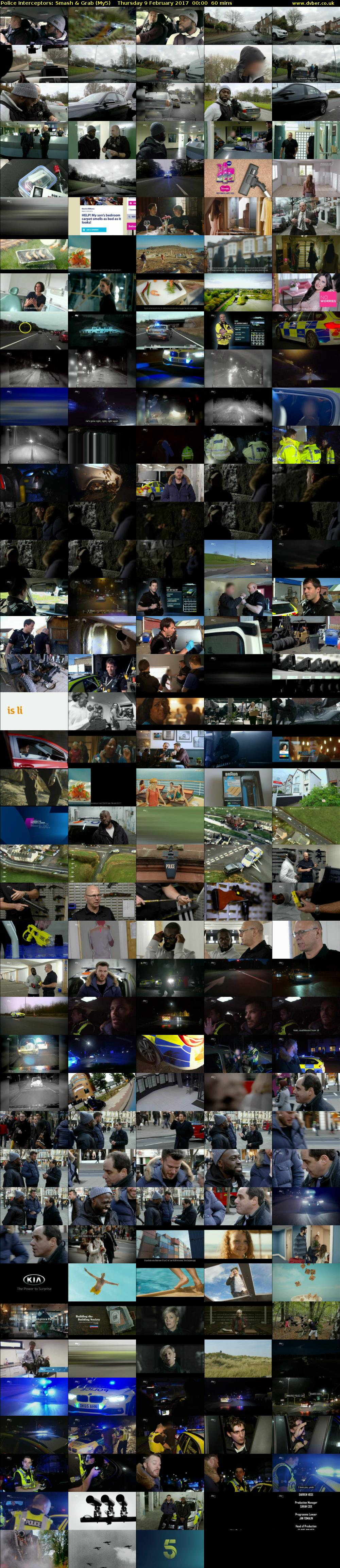 Police Interceptors: Smash & Grab (My5) Thursday 9 February 2017 00:00 - 01:00