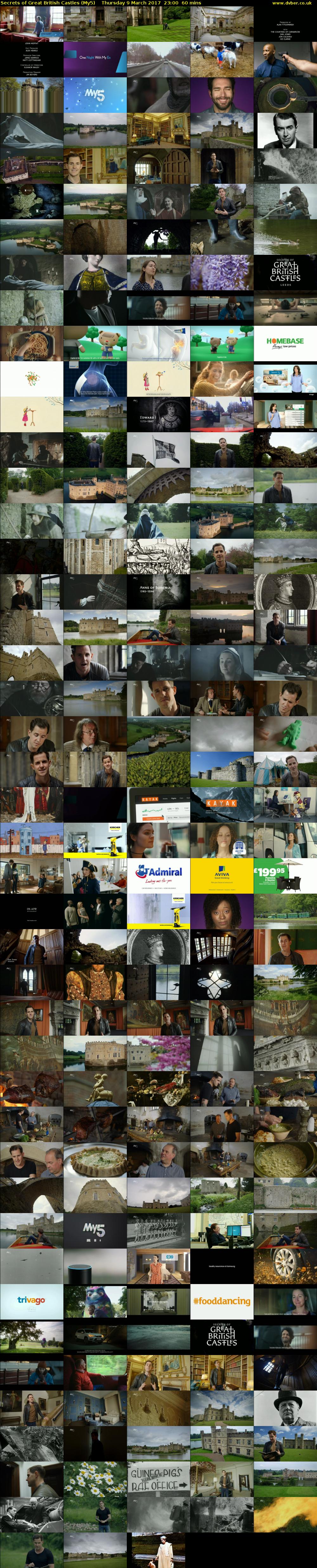 Secrets of Great British Castles (My5) Thursday 9 March 2017 23:00 - 00:00